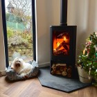 Ecosy Hampton Vista 500 Oval - 5kw - Defra Approved - Woodburning Stove